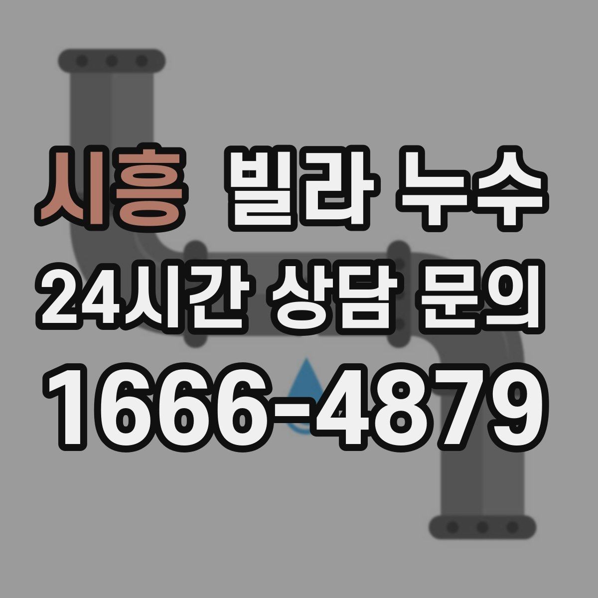 시흥 빌라 누수 누수 해결 후 건조가 왜 중요한가요