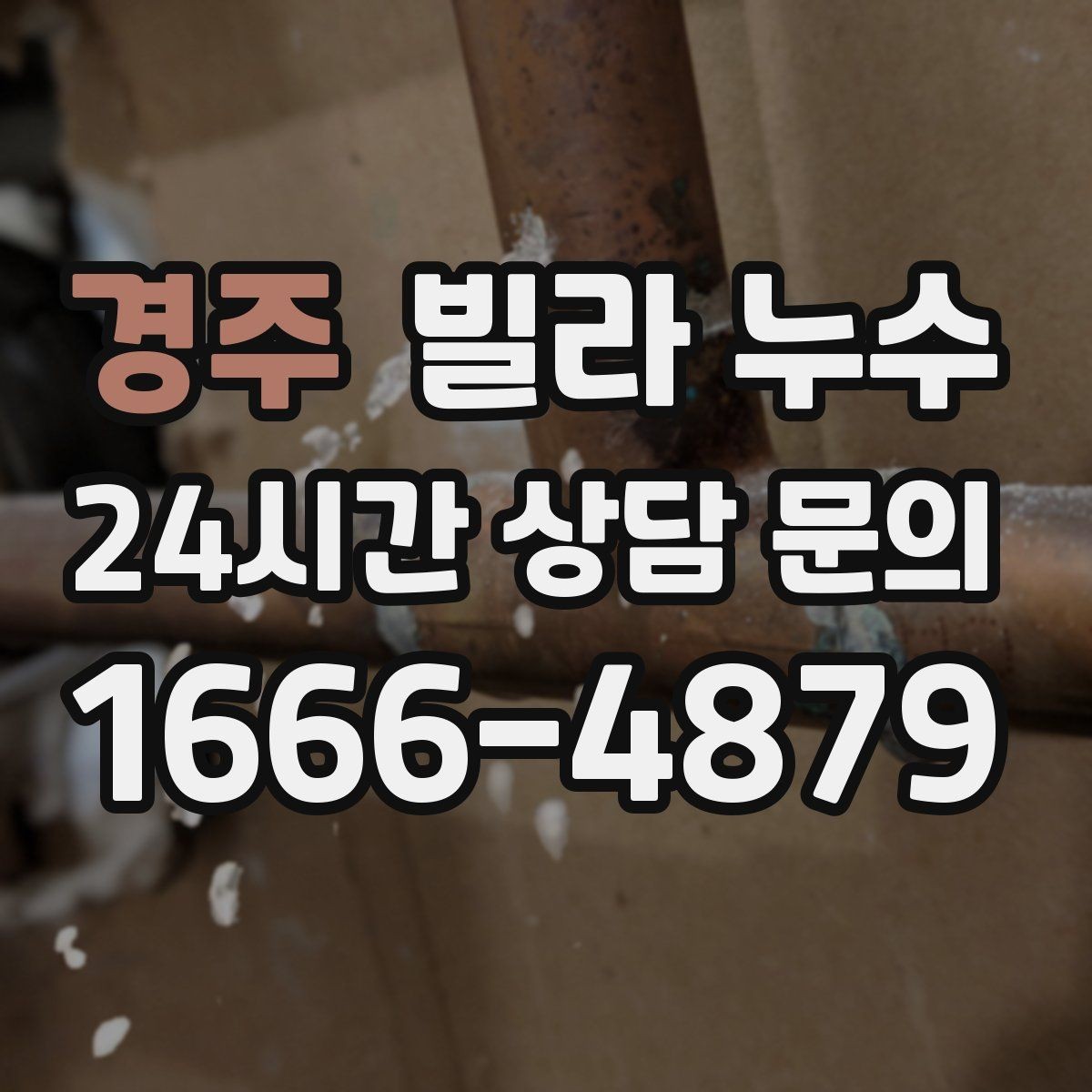경주 빌라 누수 벽 모서리 검은 점이 늘면 누수도 의심