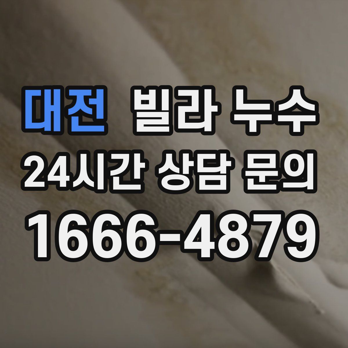 대전 빌라 누수