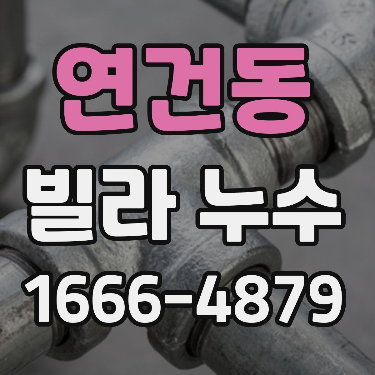 연건동 빌라 누수 세대 내부와 외부를 함께 살피기