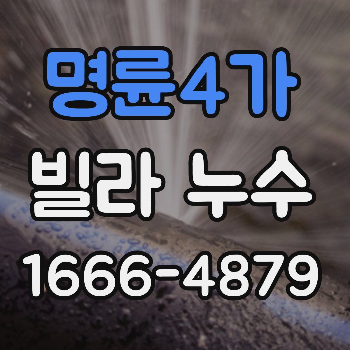 명륜4가 빌라 누수