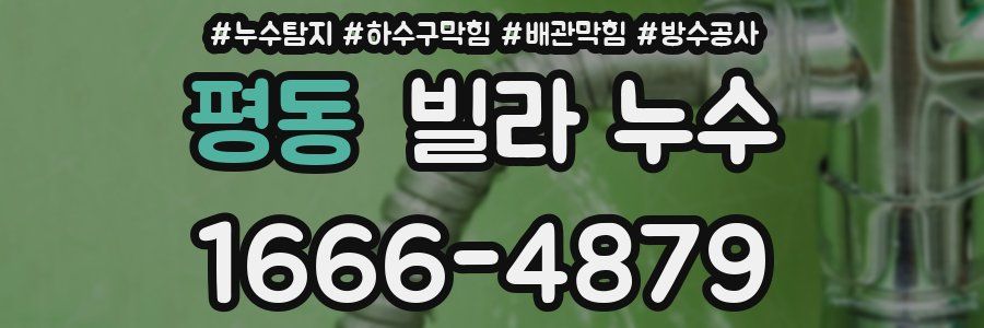 평동 빌라 누수