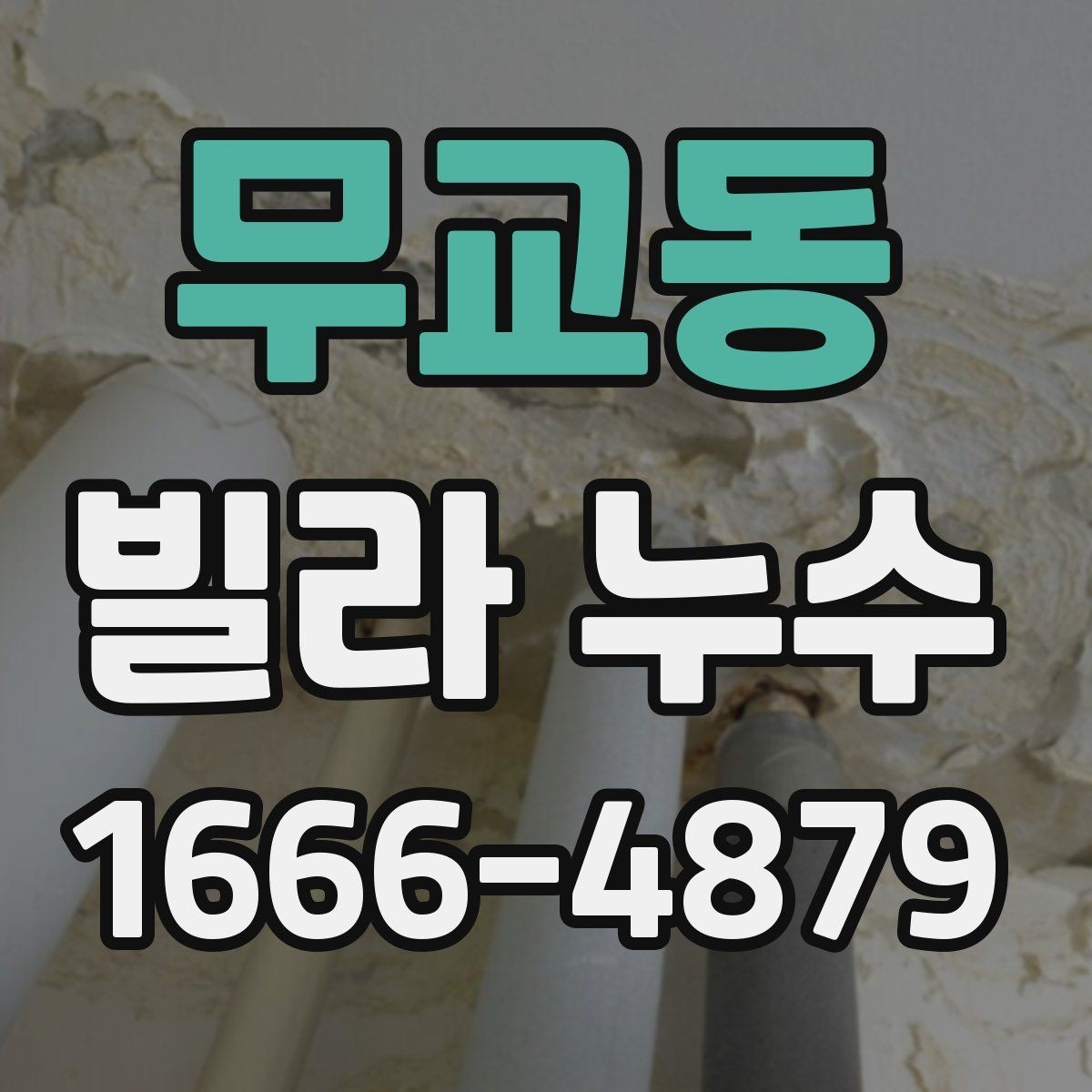 무교동 빌라 누수 수리 업체 상담 시 물어볼 질문