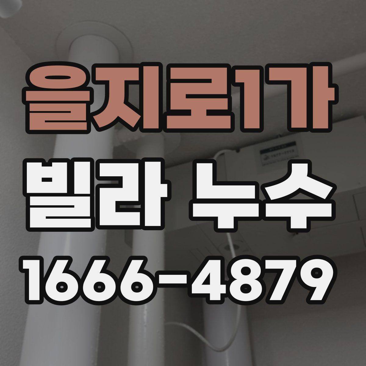 을지로1가 빌라 누수