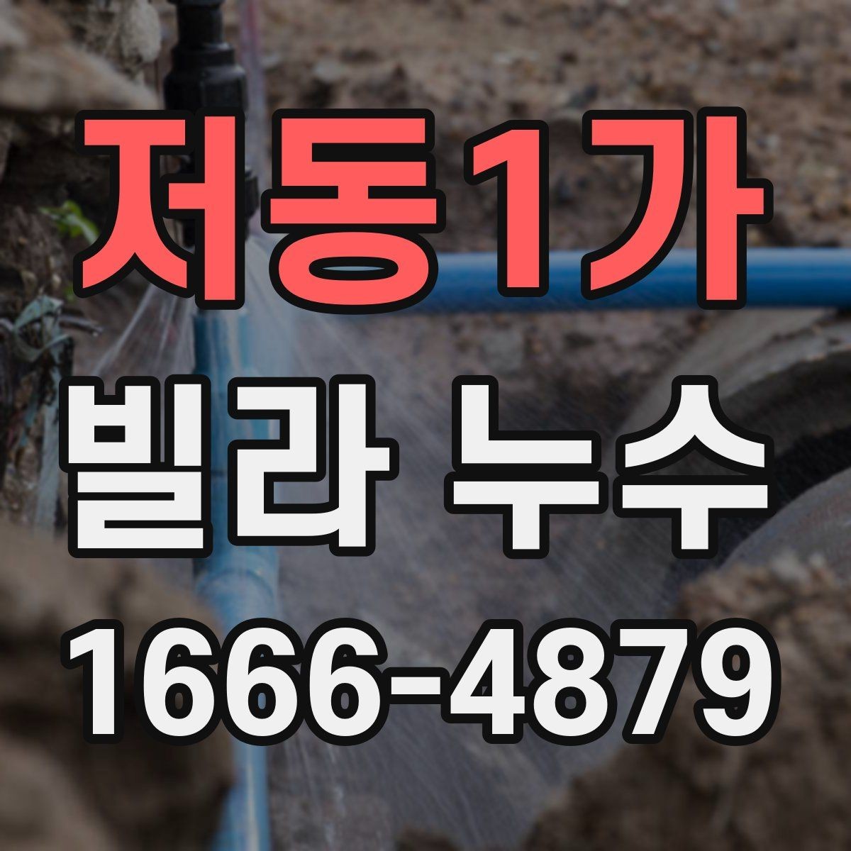 저동1가 빌라 누수 원인 파악에 필요한 현장 확인 항목