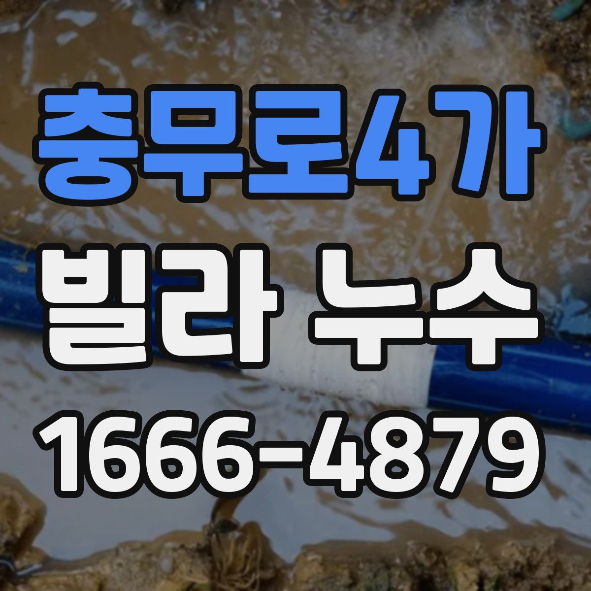 충무로4가 빌라 누수