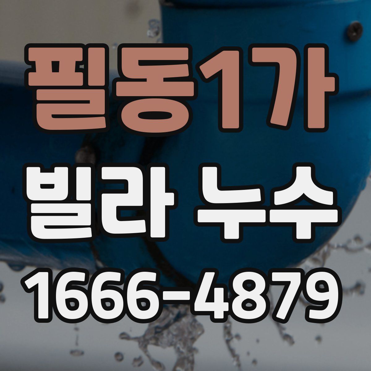 필동1가 빌라 누수