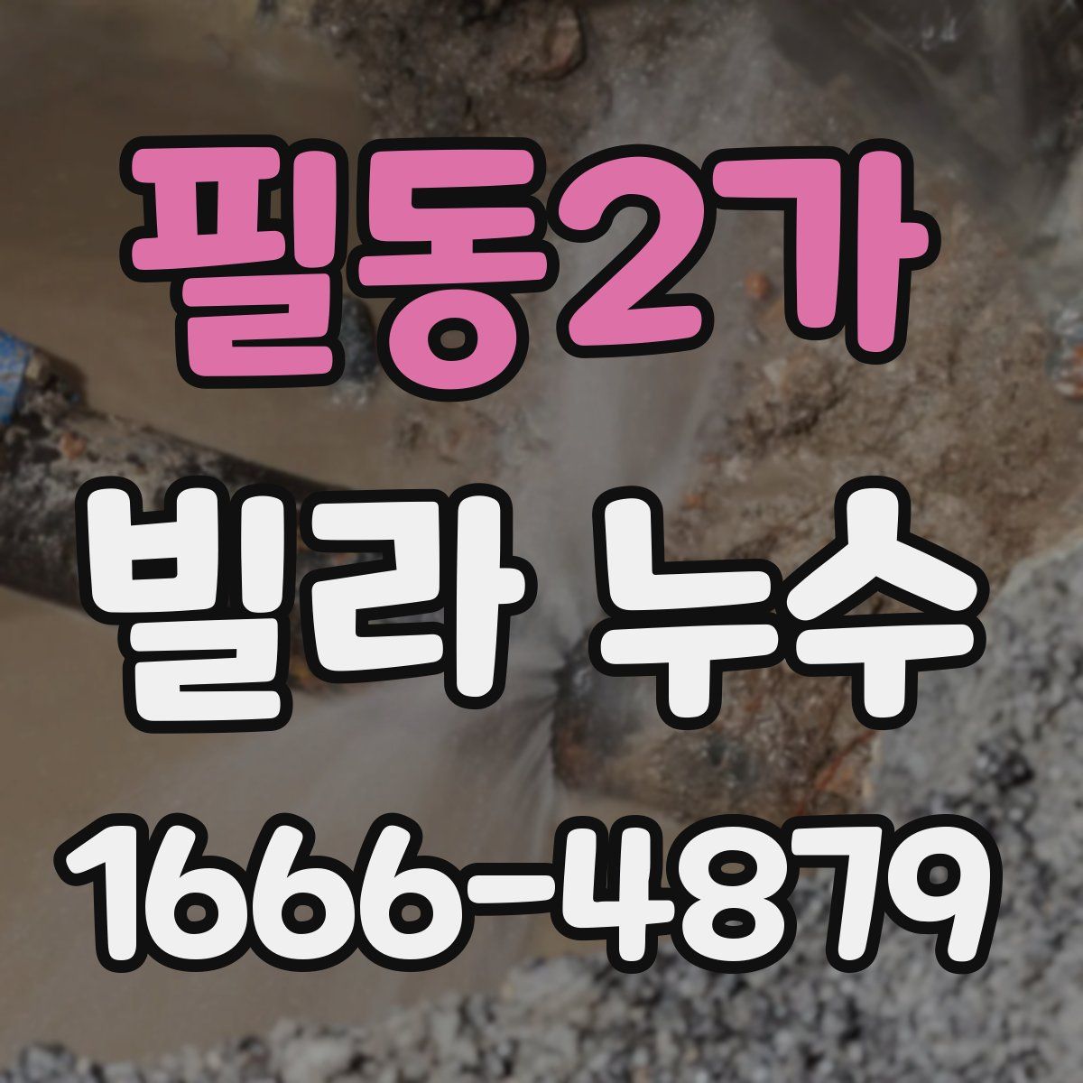 필동2가 빌라 누수