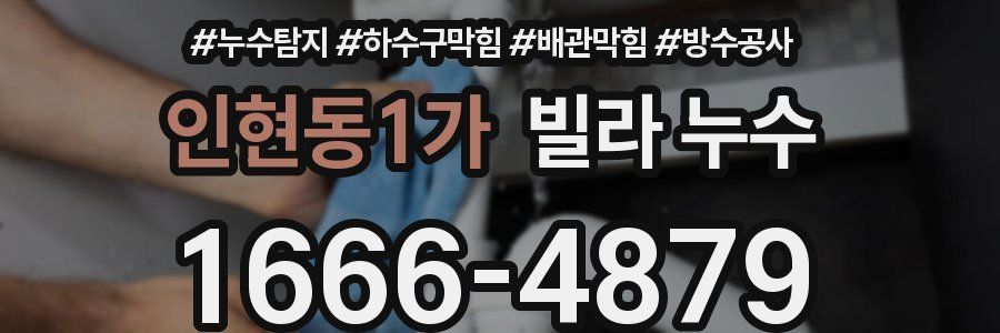 인현동1가 빌라 누수