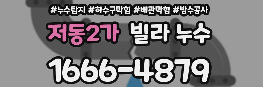 저동2가 빌라 누수