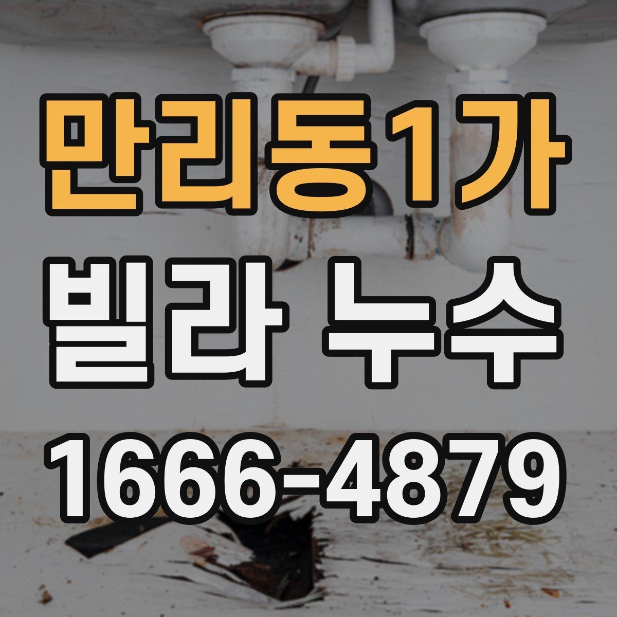 만리동1가 빌라 누수 원인 파악이 늦어질 때 생기는 일