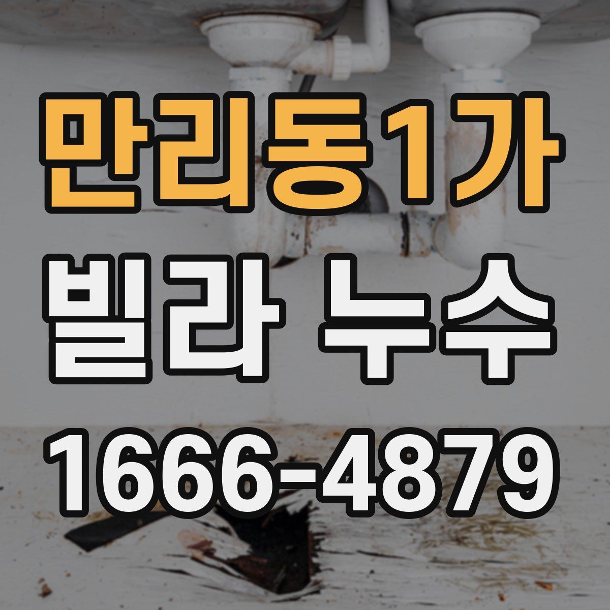 만리동1가 빌라 누수