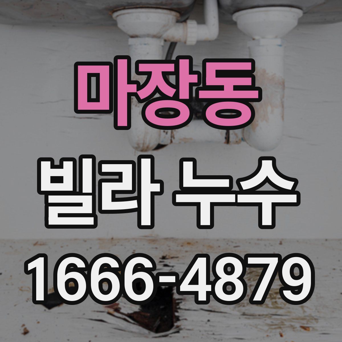 마장동 빌라 누수