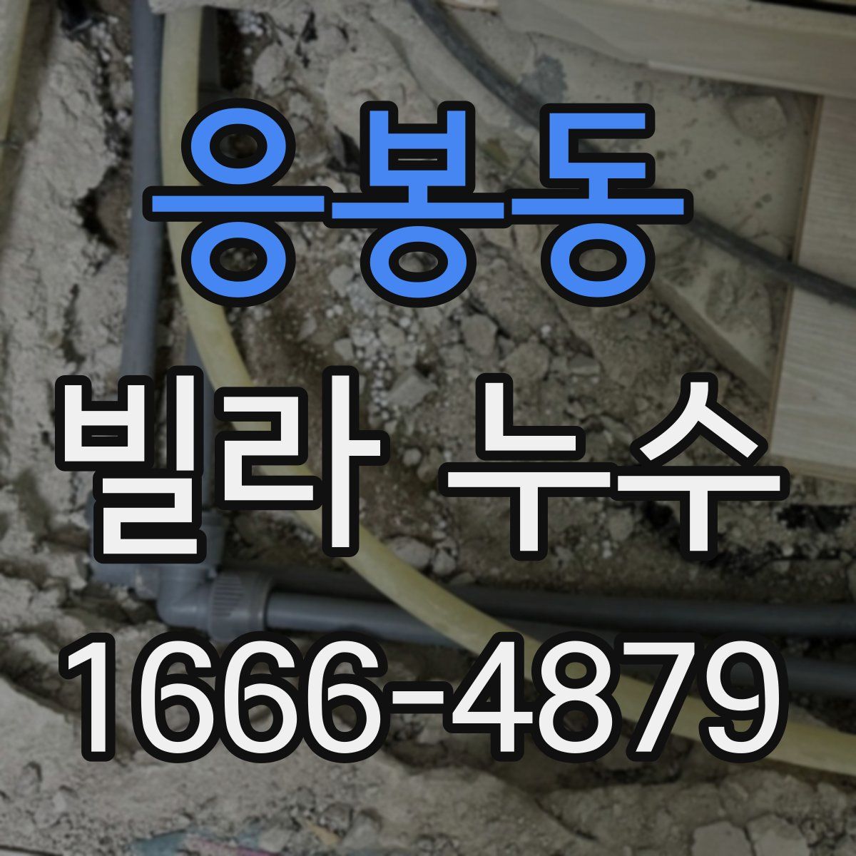 응봉동 빌라 누수