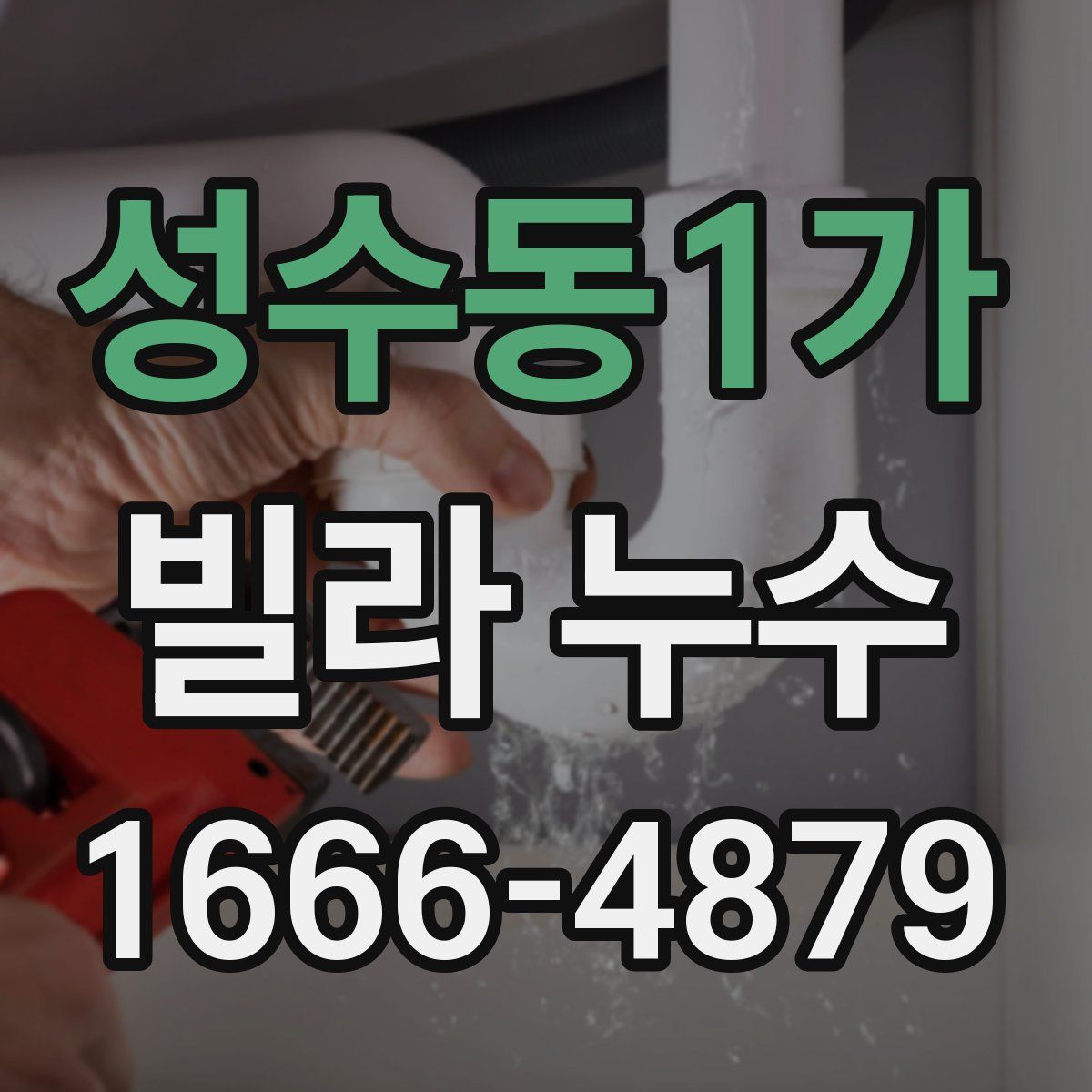 성수동1가 빌라 누수