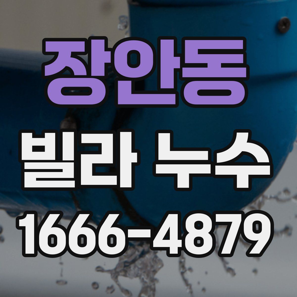 장안동 빌라 누수