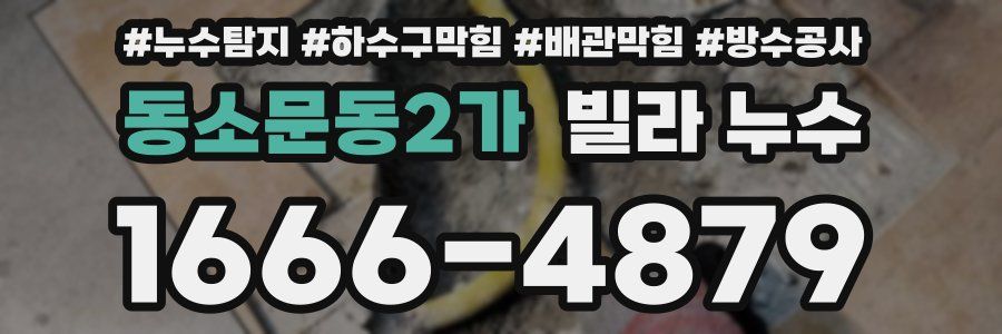 동소문동2가 빌라 누수