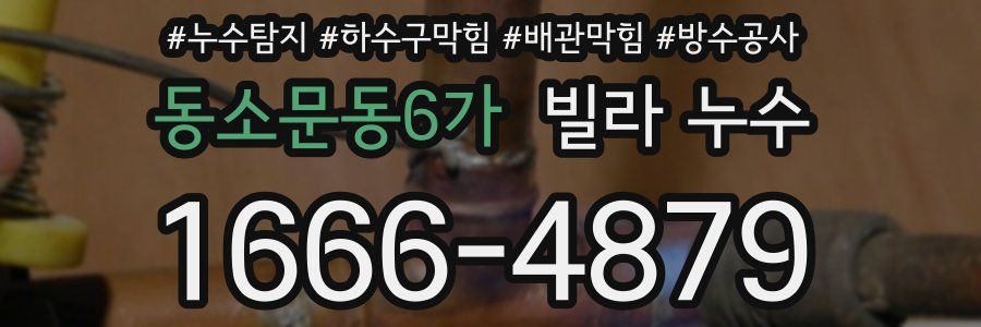 동소문동6가 빌라 누수