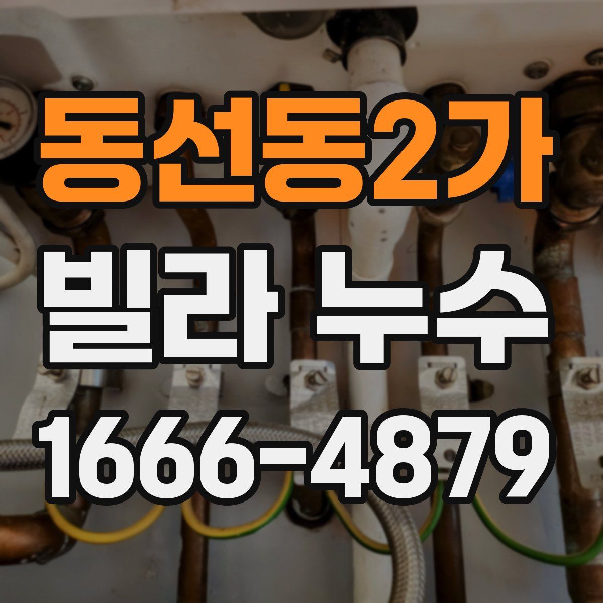 동선동2가 빌라 누수