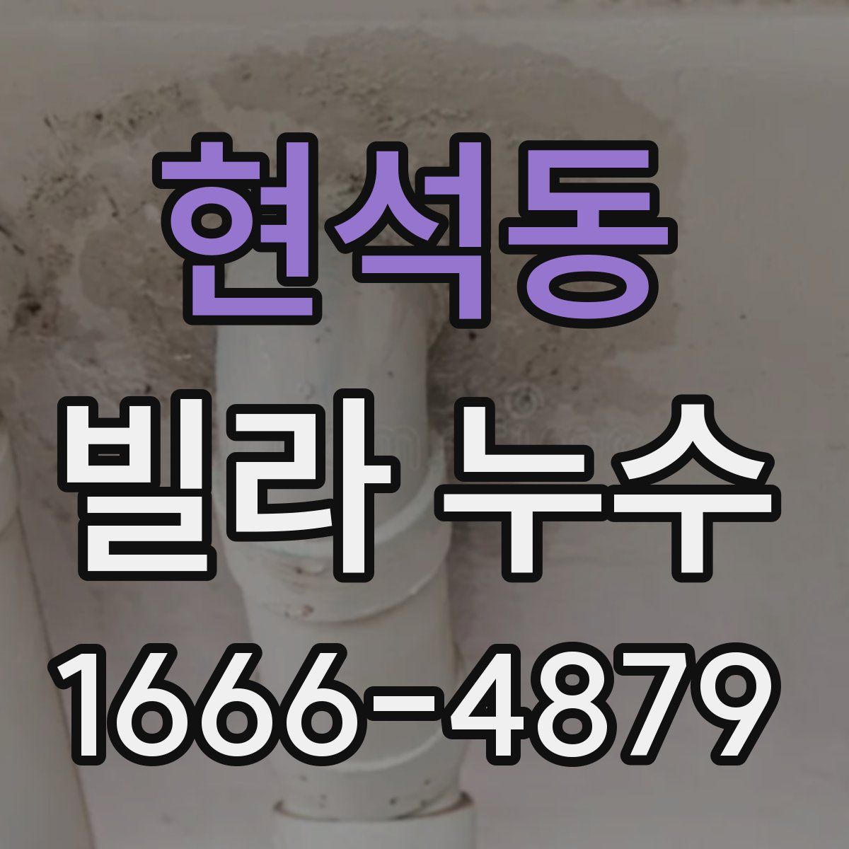 현석동 빌라 누수
