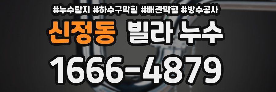 신정동 빌라 누수
