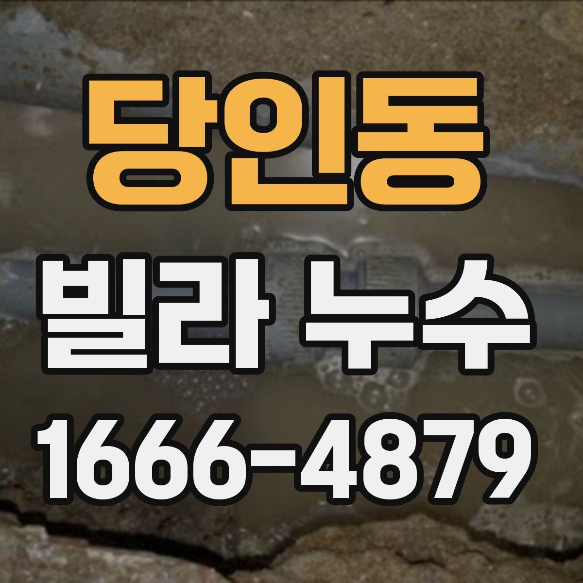 당인동 빌라 누수