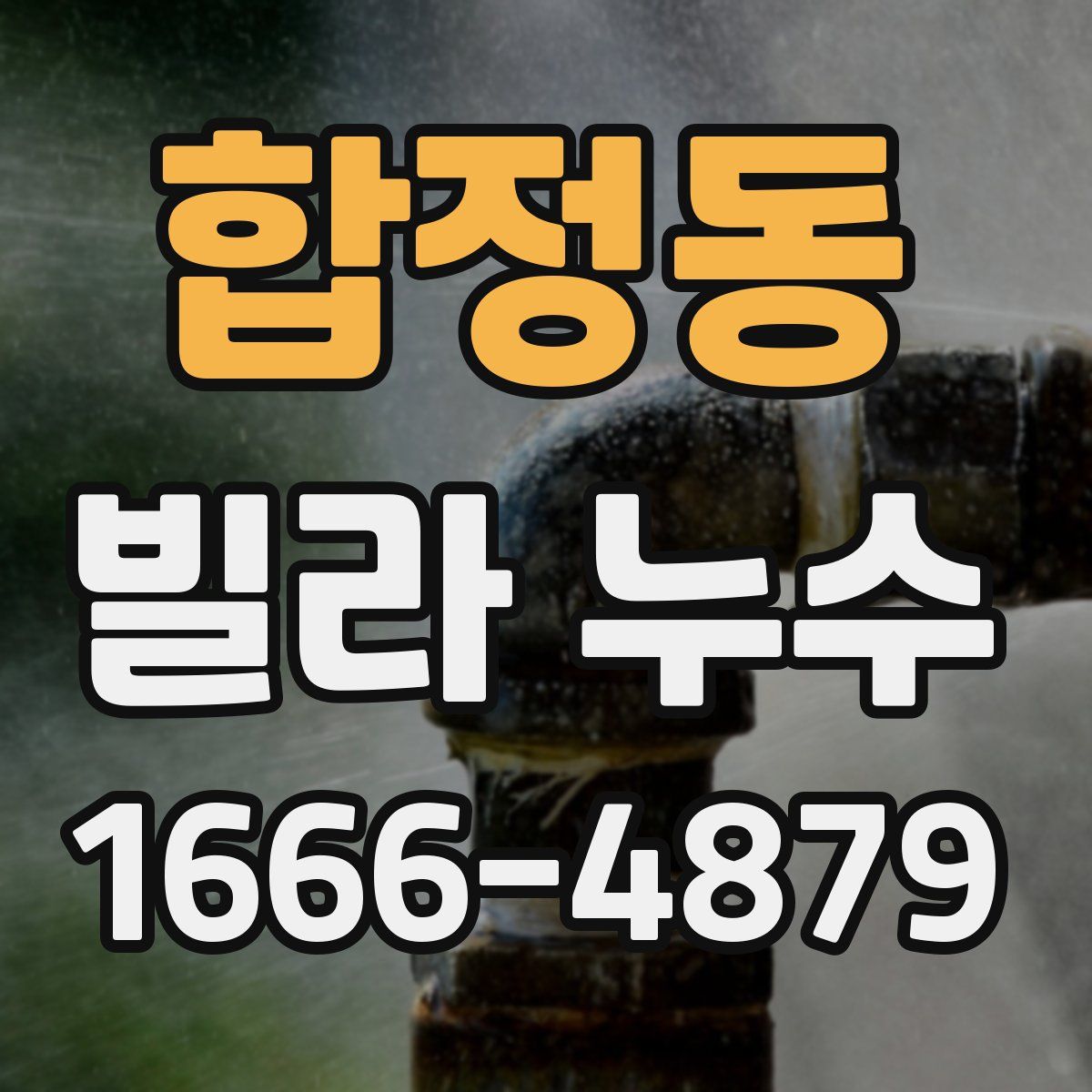 합정동 빌라 누수