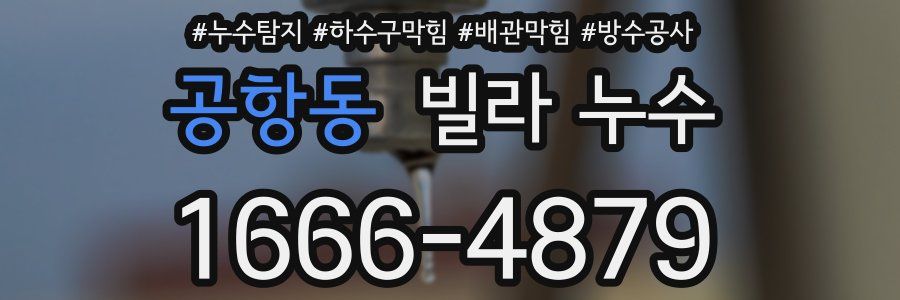 공항동 빌라 누수