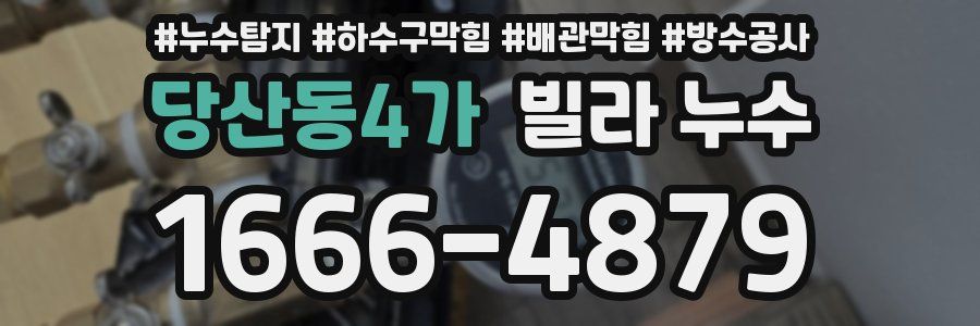 당산동4가 빌라 누수