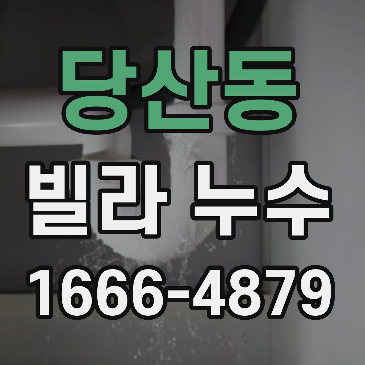 당산동 빌라 누수