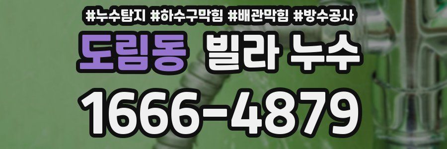 도림동 빌라 누수