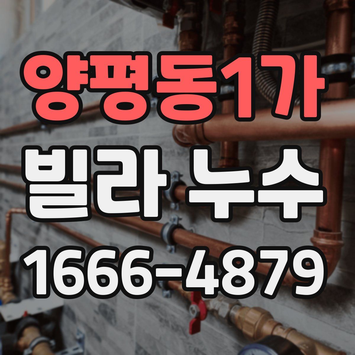 양평동1가 빌라 누수