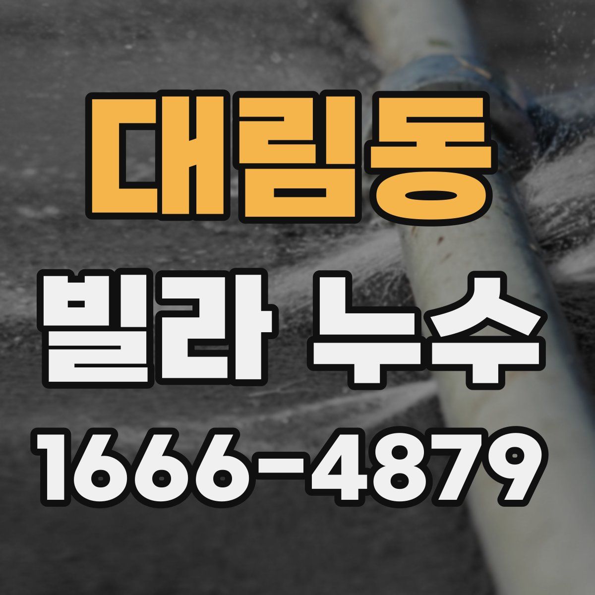 대림동 빌라 누수