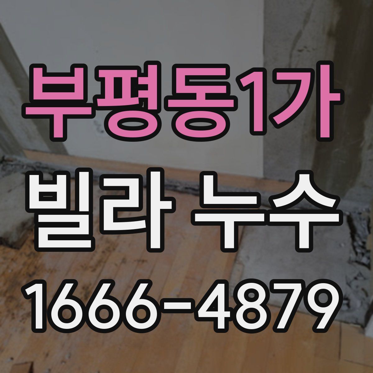부평동1가 빌라 누수