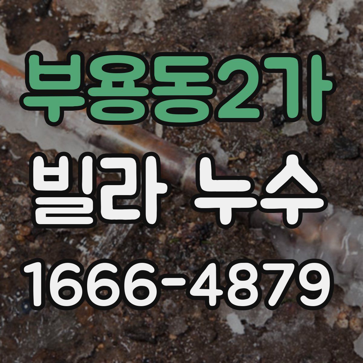 부용동2가 빌라 누수