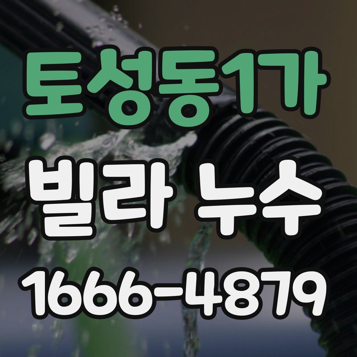 토성동1가 빌라 누수