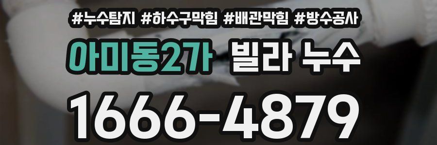 아미동2가 빌라 누수