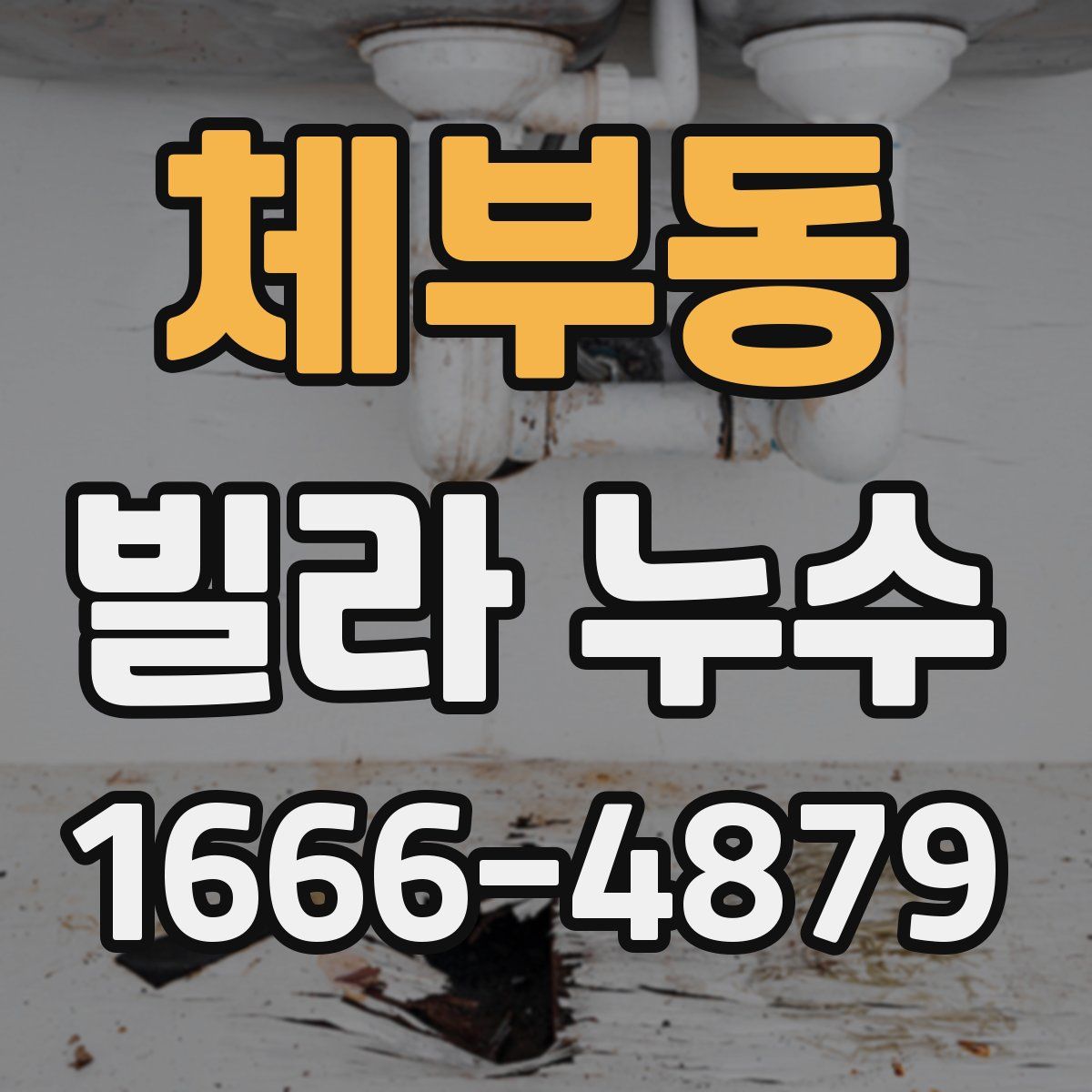 체부동 빌라 누수