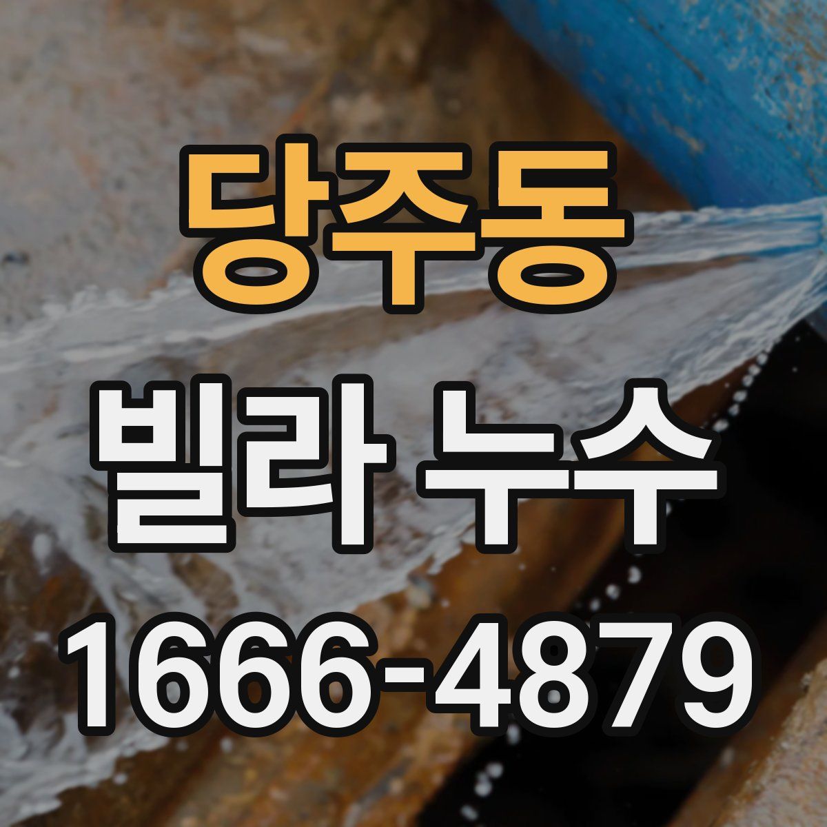 당주동 빌라 누수