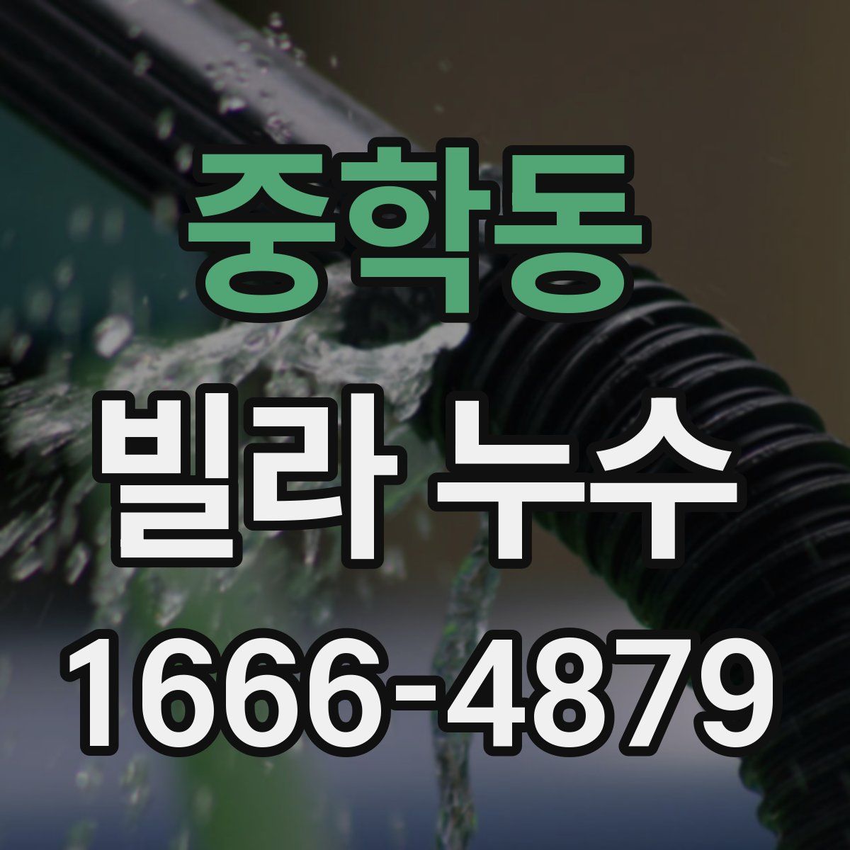 중학동 빌라 누수