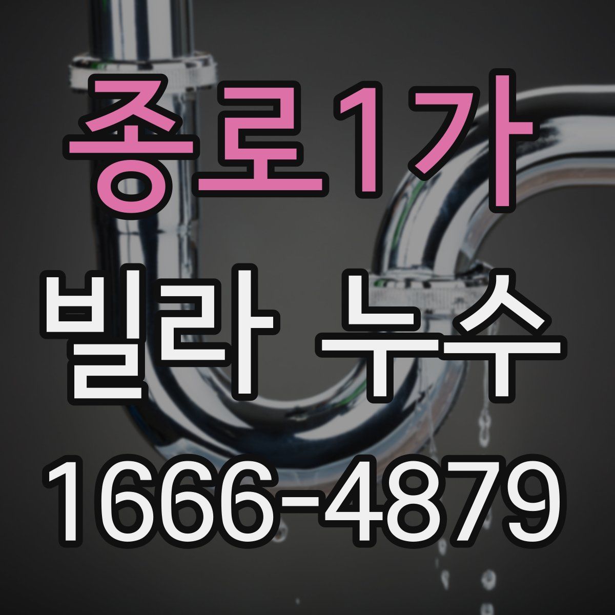 종로1가 빌라 누수