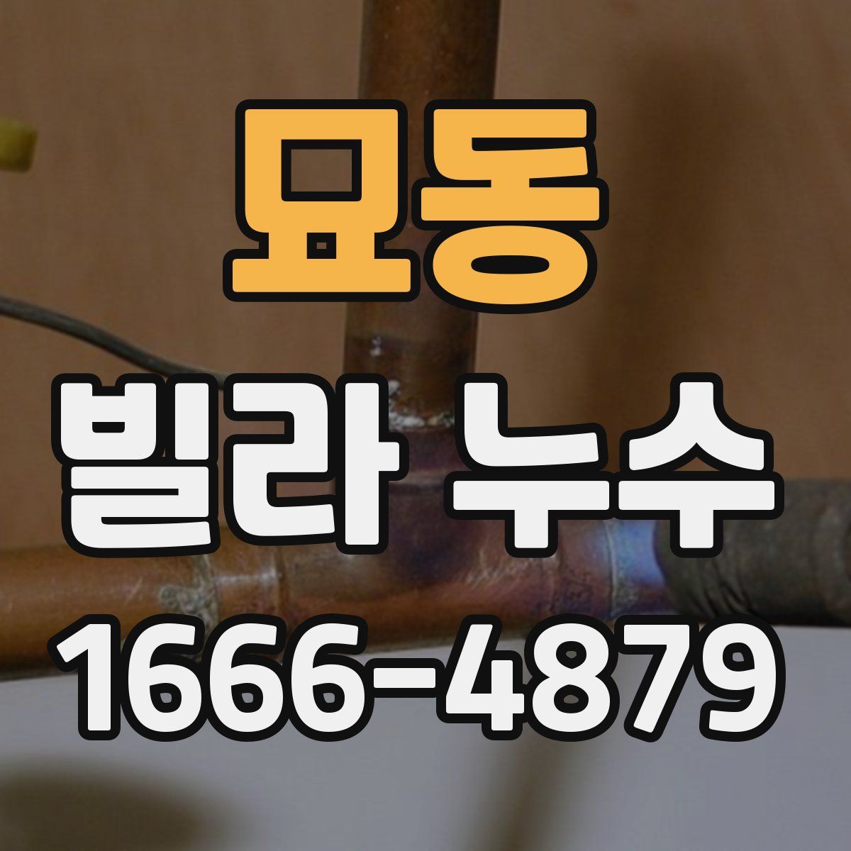 묘동 빌라 누수