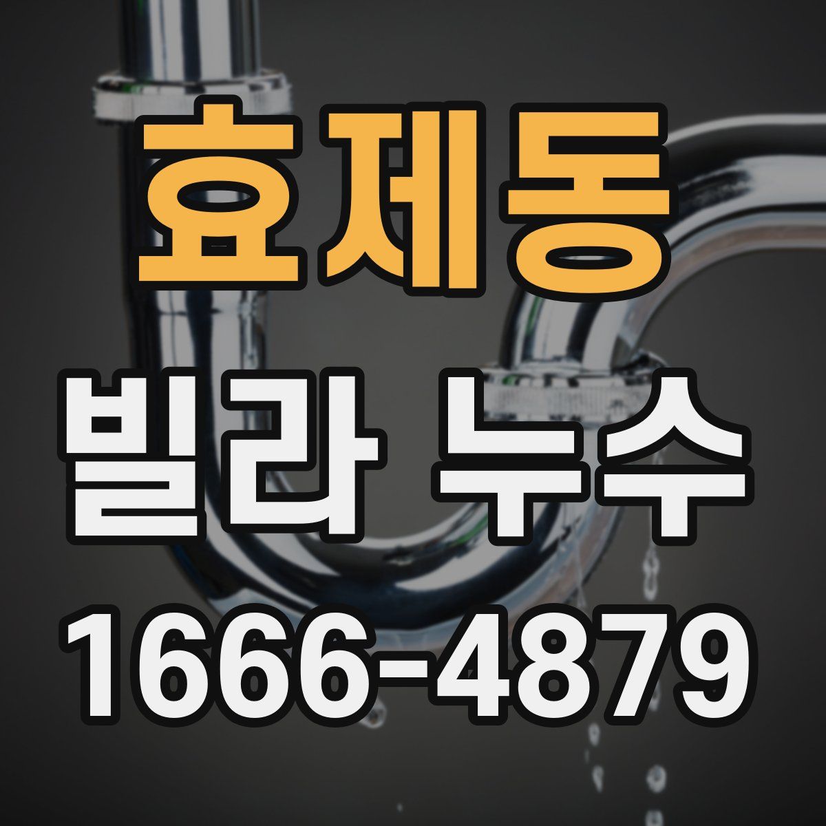 효제동 빌라 누수
