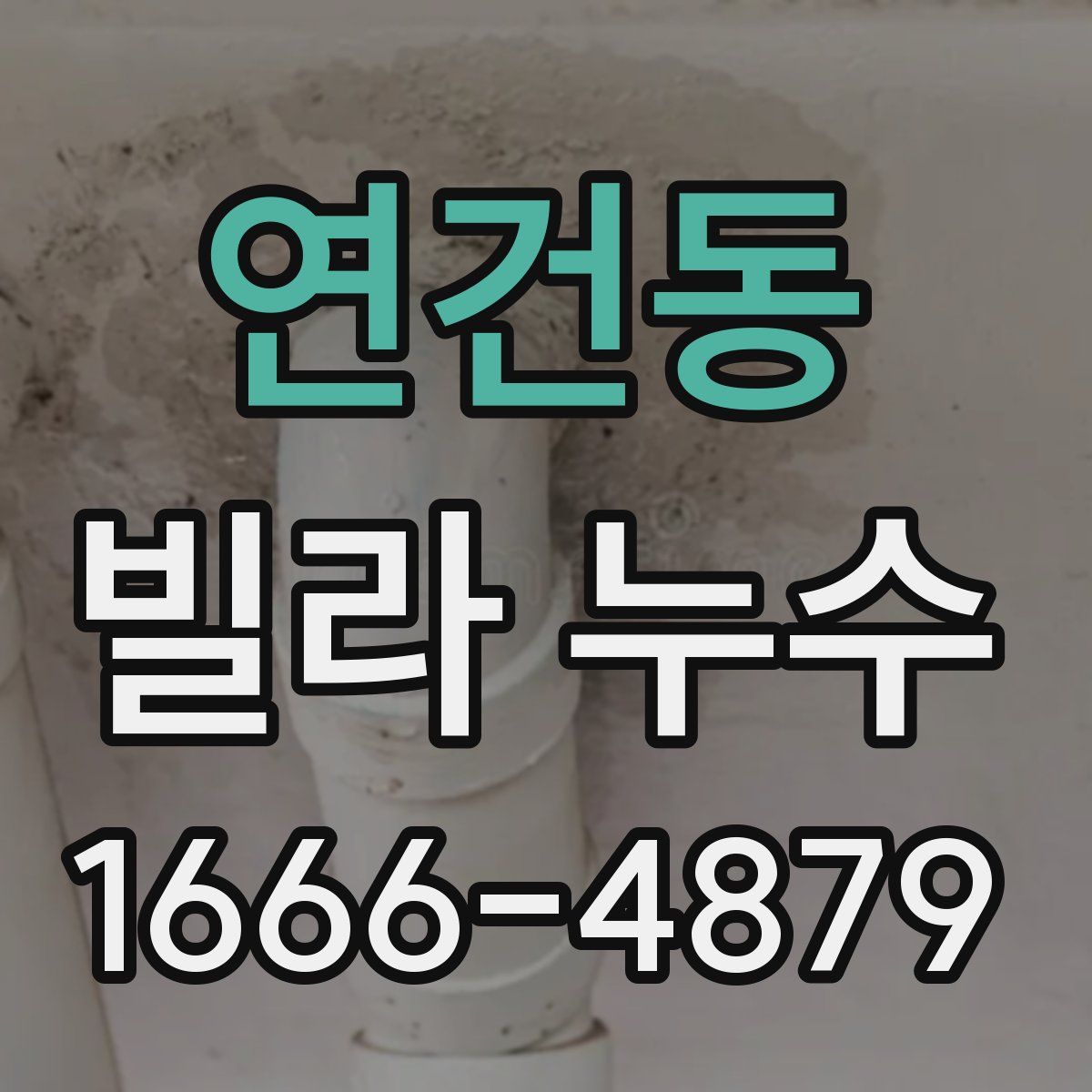 연건동 빌라 누수