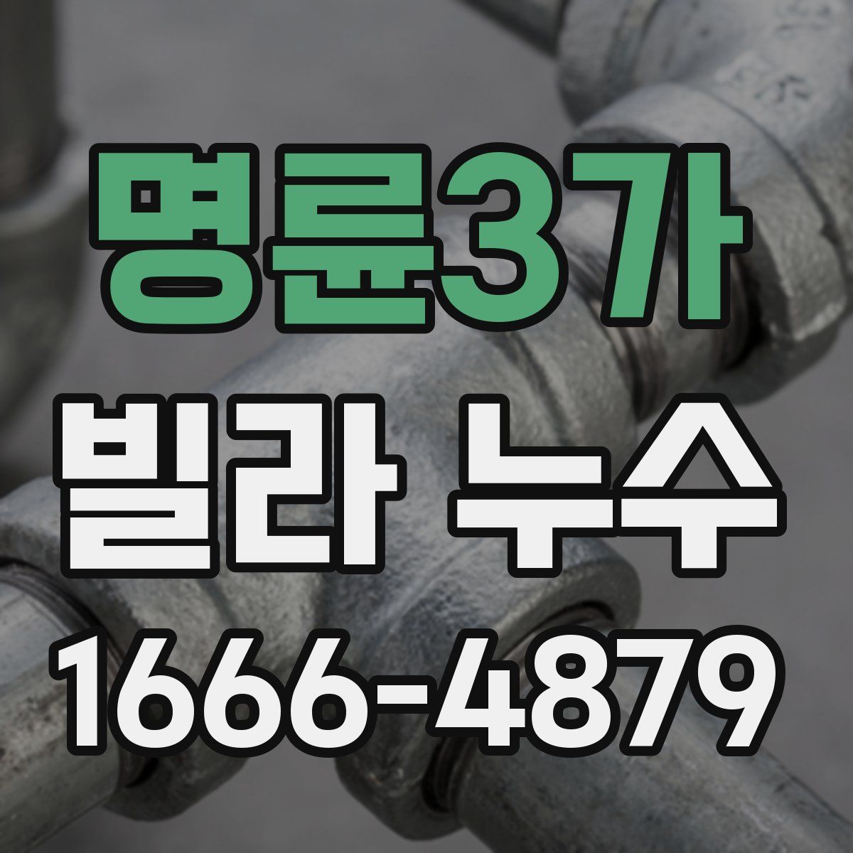 명륜3가 빌라 누수