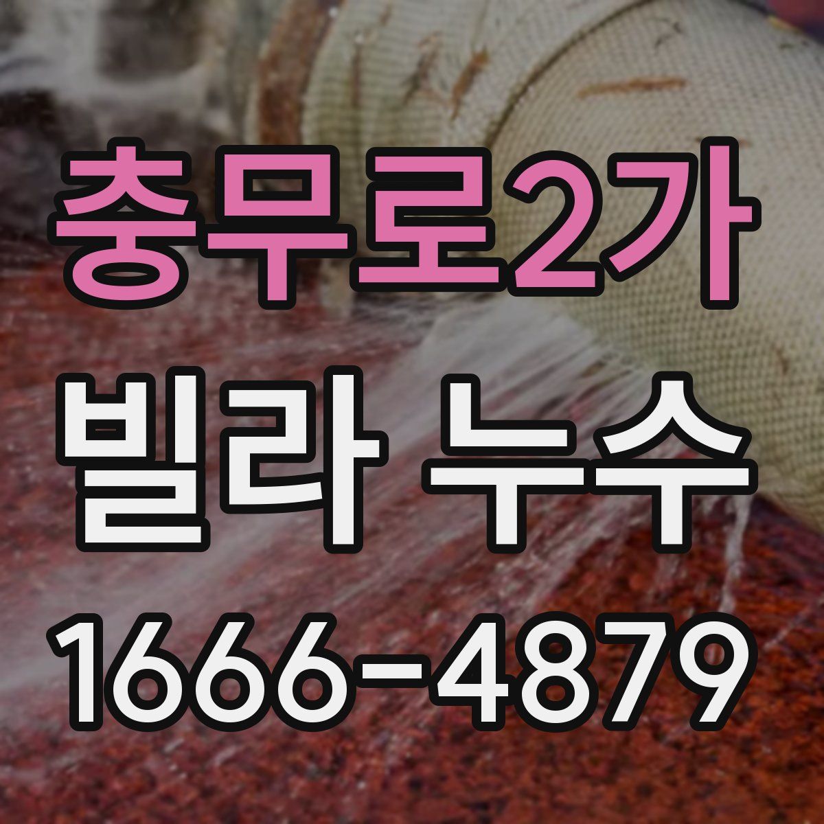 충무로2가 빌라 누수