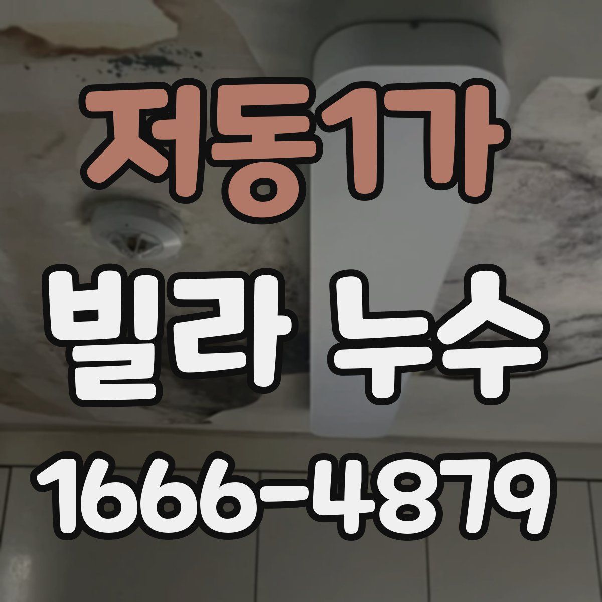 저동1가 빌라 누수