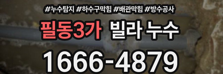 필동3가 빌라 누수