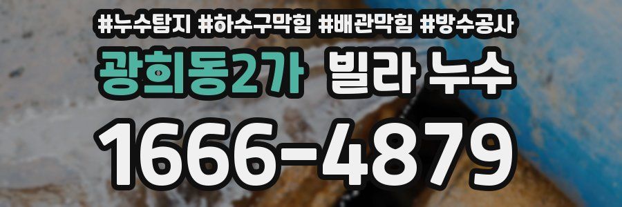 광희동2가 빌라 누수