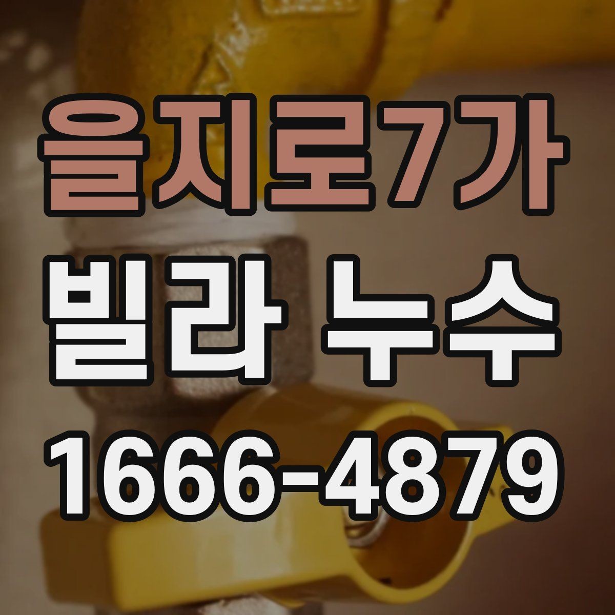 을지로7가 빌라 누수 공사 범위를 정할 때 주의할 점